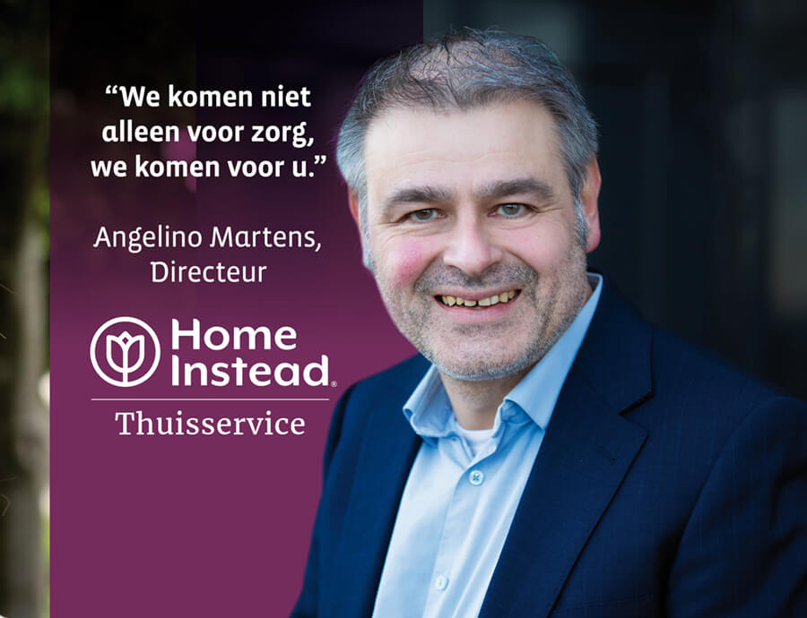 Slechthorend verkiezen Psychologisch Directeur Angelino Martens van Home Instead Zwolle en Apeldoorn - Home  Instead Thuisservice